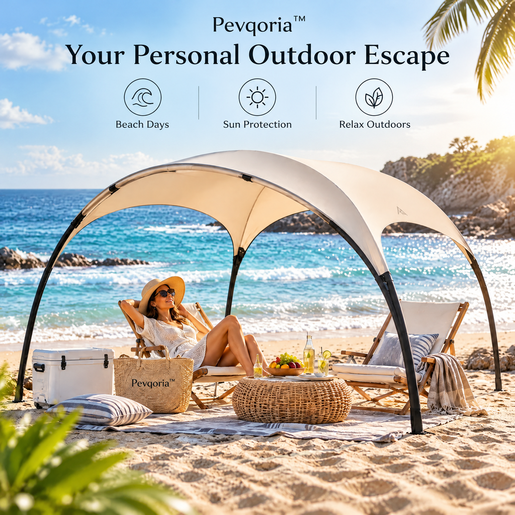 Pevqoria™ DriftShade Portable Sun Shelter