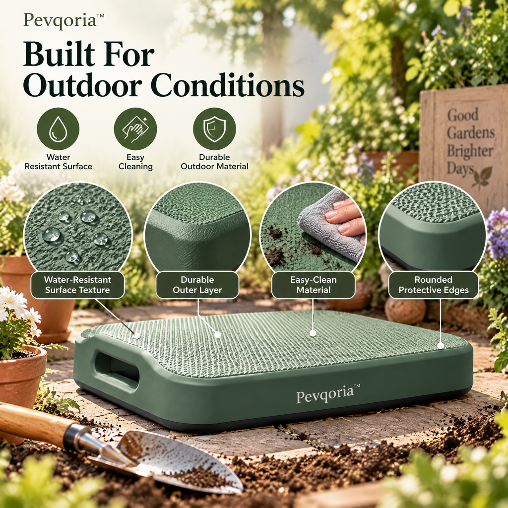 Pevqoria™ TerraLoop Garden Kneeling Pad