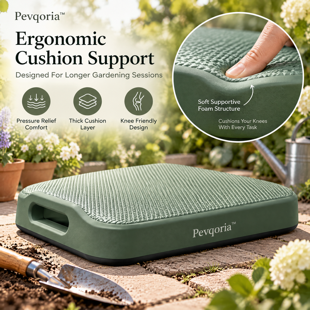 Pevqoria™ TerraLoop Garden Kneeling Pad